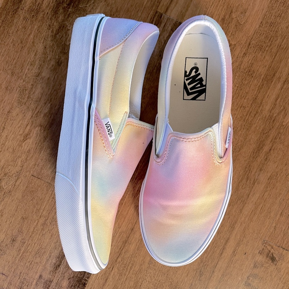 Tie Dye Vans Slip On